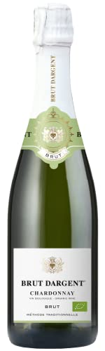 Brut Dargent Chardonnay BIO - Qualitativ hochwertiger Chardonnay Trocken Sekt BIO aus Frankreich (1 x 0.75 L) von Brut Dargent