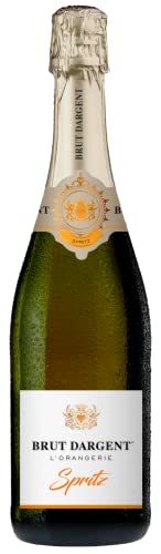 Brut Dargent L'Orangerie Spritz - Servierfertiger Spritz Interpretation hergestellt aus Sekt mit aromatischen Bitterlikör aus natürlichen Orangen- und Kräuteraromen (1 x 0.75 L) (Packung mit 6) von Brut Dargent