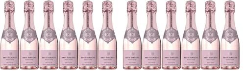 Brut Dargent - Pinot Noir Rosé, Sekt Brut (6 x 0.2 L) (Packung mit 2) von Brut Dargent