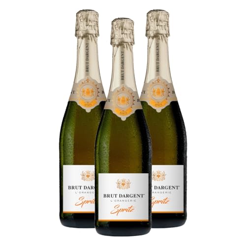 L'Orangerie Spritz Vorteilspaket | 3x750ml | Erfrischender Aperitif | Ideal für Spritz-Fans | Sommergenuss | 11% vol von Brut Dargent