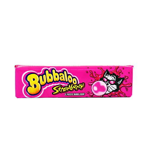 10 Stück griechische Classic (10 x 38 g) Erdbeere BUBBALOO aus Griechenland von Bubbaloo