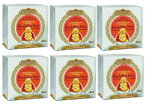 Buddha Box Bio-Tee 6 Packungen à 11 Teebeutel von Buddha