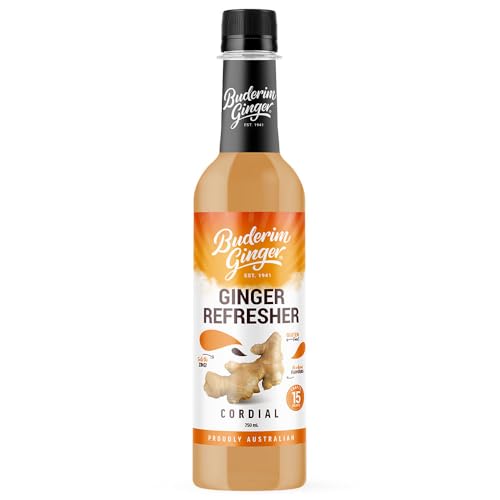 Buderim Ingwer-Refresher, Ingwer-Sirup (1 x 750ml) von Buderim Ginger