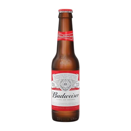 Bier 24 Einheiten Box Budweiser Kleine Flasche 25 cl von Budweiser