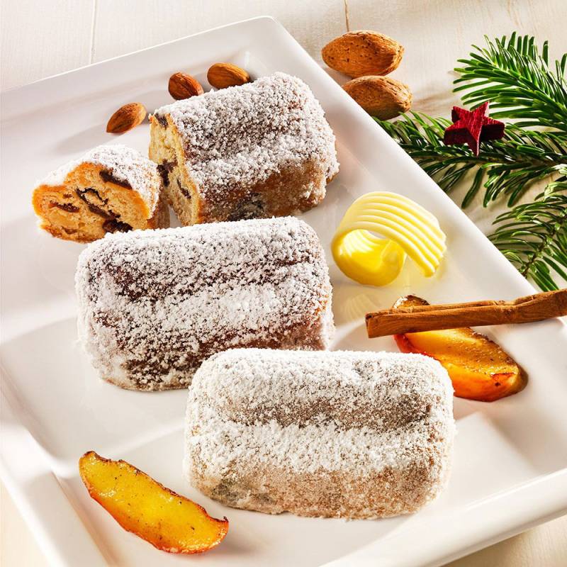 Christstollen-Mini-Trio von Bückers