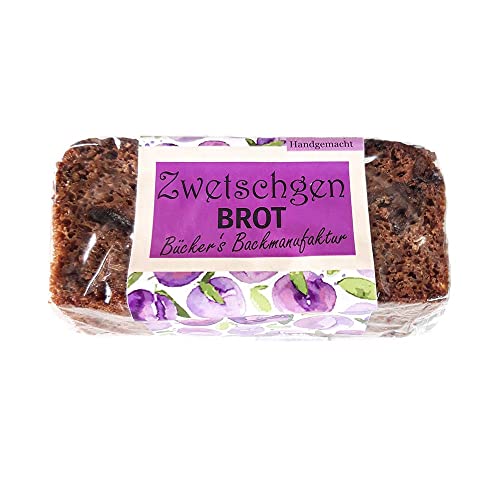 Zwetschgen-Früchtebrot, mit Pflaumen, Roggen & Zimt (1 x 250g) von Bücker's Backwaren