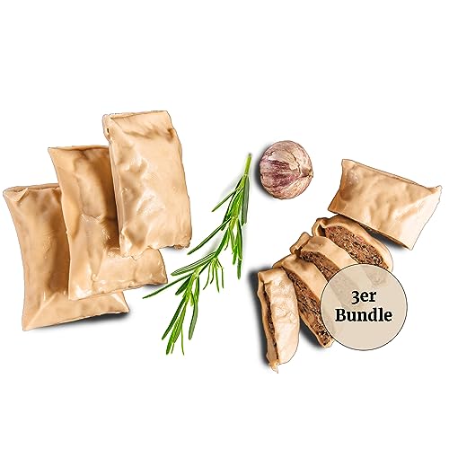 BÜFFEL BILL Büffel Königsmaultaschen 3x400g | Maultaschen gefüllt mit aromatischem Wasserbüffelfleisch, Kräutern & Gewürzen I Für Pfanne, Grill & Brühe von Büffel Bill