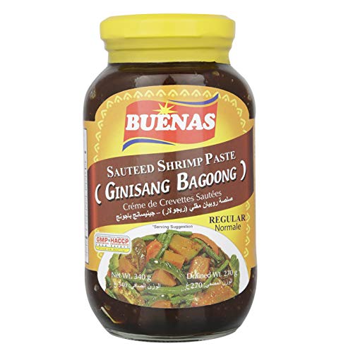 BUENAS Ginisang Bagoong, Sauteed Shrimp Paste- Shrimpaste Regular 340 g (Regular) von Buenas