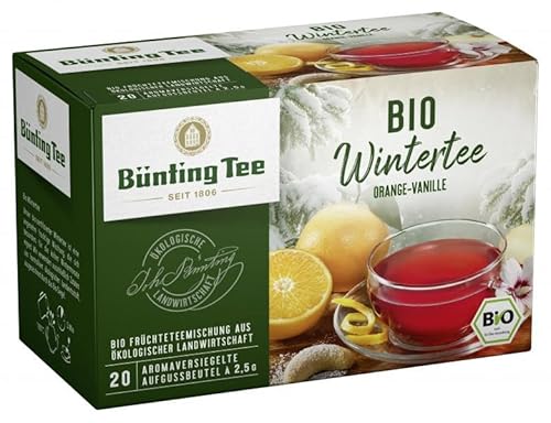 Bünting Tee Bio Wintertee, 3er Pack (3 x 20 Teebeutel) von Bünting Tee SEIT 1806