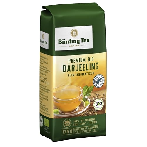 Bünting Tee Darjeeling – loser Schwarzer Tee – 175g von Bünting Tee SEIT 1806