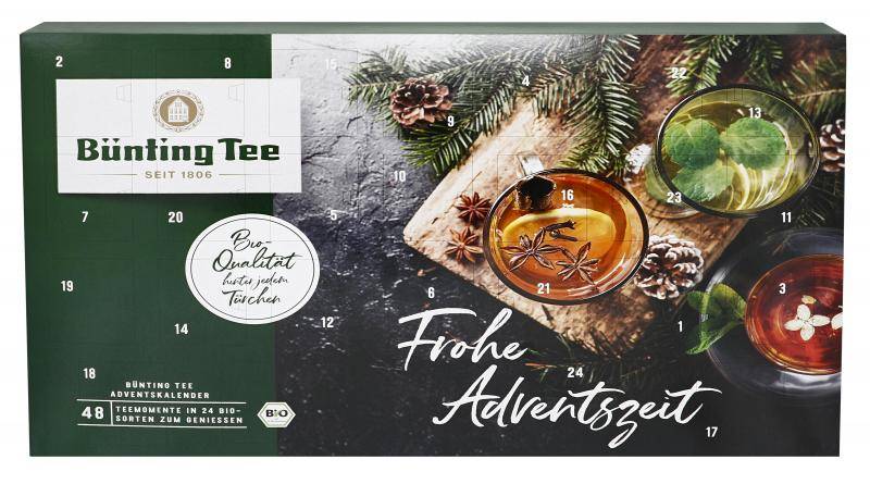 Bünting Tee Bio Adventskalender von Bünting Tee