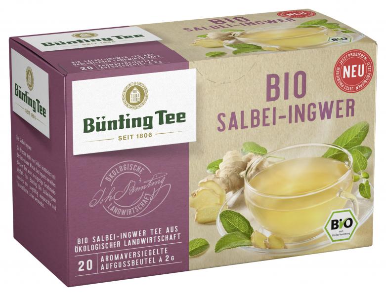 Bünting Tee Bio Salbei Ingwer von Bünting Tee