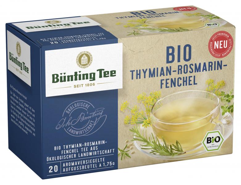 Bünting Tee Bio Thymian-Rosmarin-Fenchel von Bünting Tee