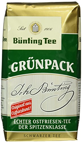 Bünting Tee Grünpack Echter Ostfriesentee, 500 g von Bünting Tee