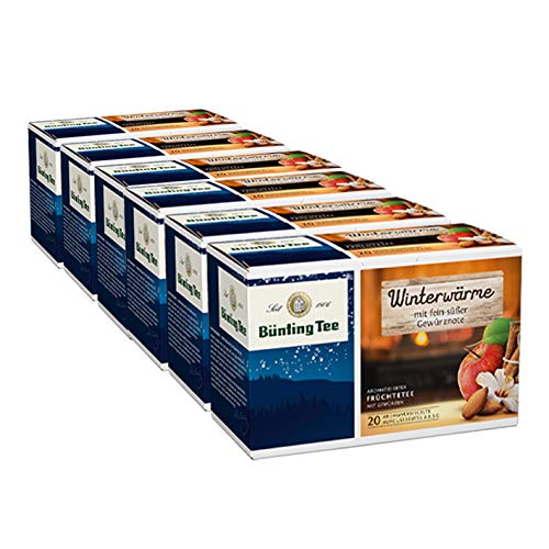 Bünting Tee Winterwärme, 6er Pack von Bünting Tee