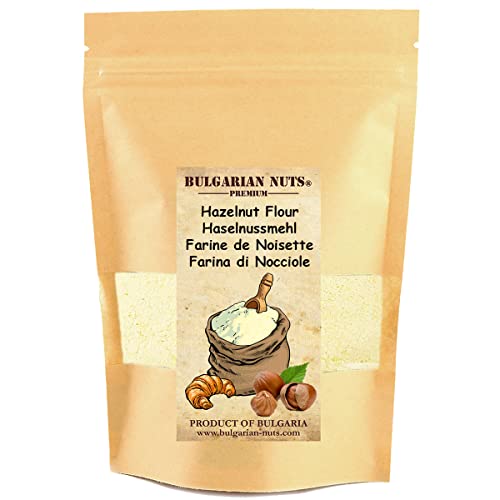 1 kg Haselnussmehl extra fein | Gemahlene blanchierte Haselnüsse | Glutenfrei von Bulgarian Nuts