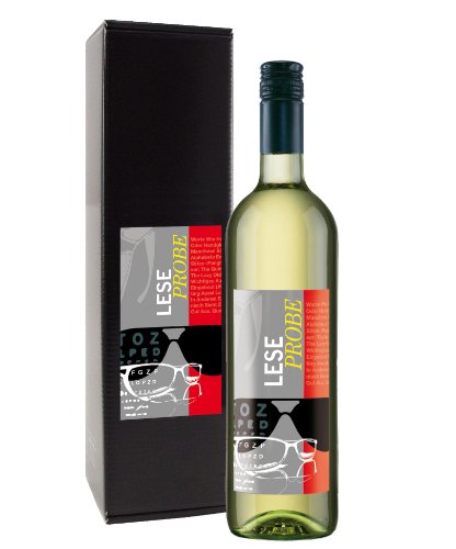 Bull & Bear Wein Geschenk "Leseprobe", Chardonnay 0,75 l, elegantes Geschenk von Bull & Bear