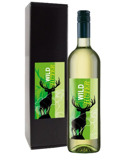 Bull & Bear Wein Geschenk "Wildhüter", Chardonnay 0,75 l, elegantes Geschenk von Bull & Bear