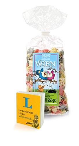 Wörterbuch Lilliput + bunte Pasta Wien von Bull & Bear