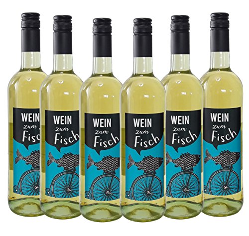 6x0,75 ltr. Wein zum Fisch von Bull & Bear