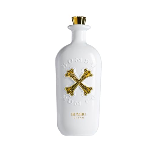 BUMBU CREAM, Premium Rum-Cremelikör mit Chai, Kokosnuss und Zimt Aromen, als süßer Digestif oder sahniger Cocktail, in der 0,7 Liter Flasche, 15% Vol von Bumbu