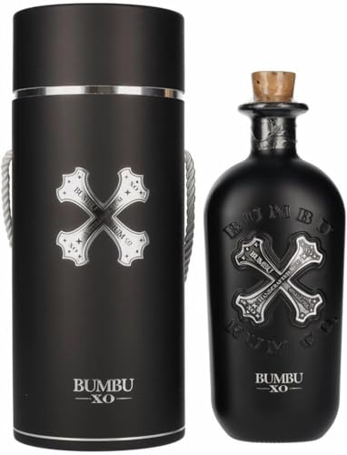 BUMBU XO Panama Rum in edler Geschenk-Box, 18 Jahre gereift, Sherry Cask Finish, Aromen von Vanille & Eichenholz, Geschenk-Set, 40% Vol, 0,7 Liter von Bumbu