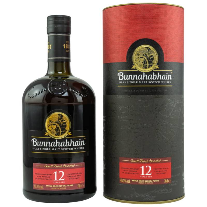 Bunnahabhain 12 Jahre 0,7 l von Bunnahabhain