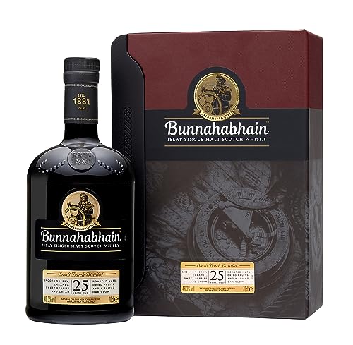 Bunnahabhain 25 Jahre - Single Malt Whisky (1 x 0.7 l) von Bunnahabhain