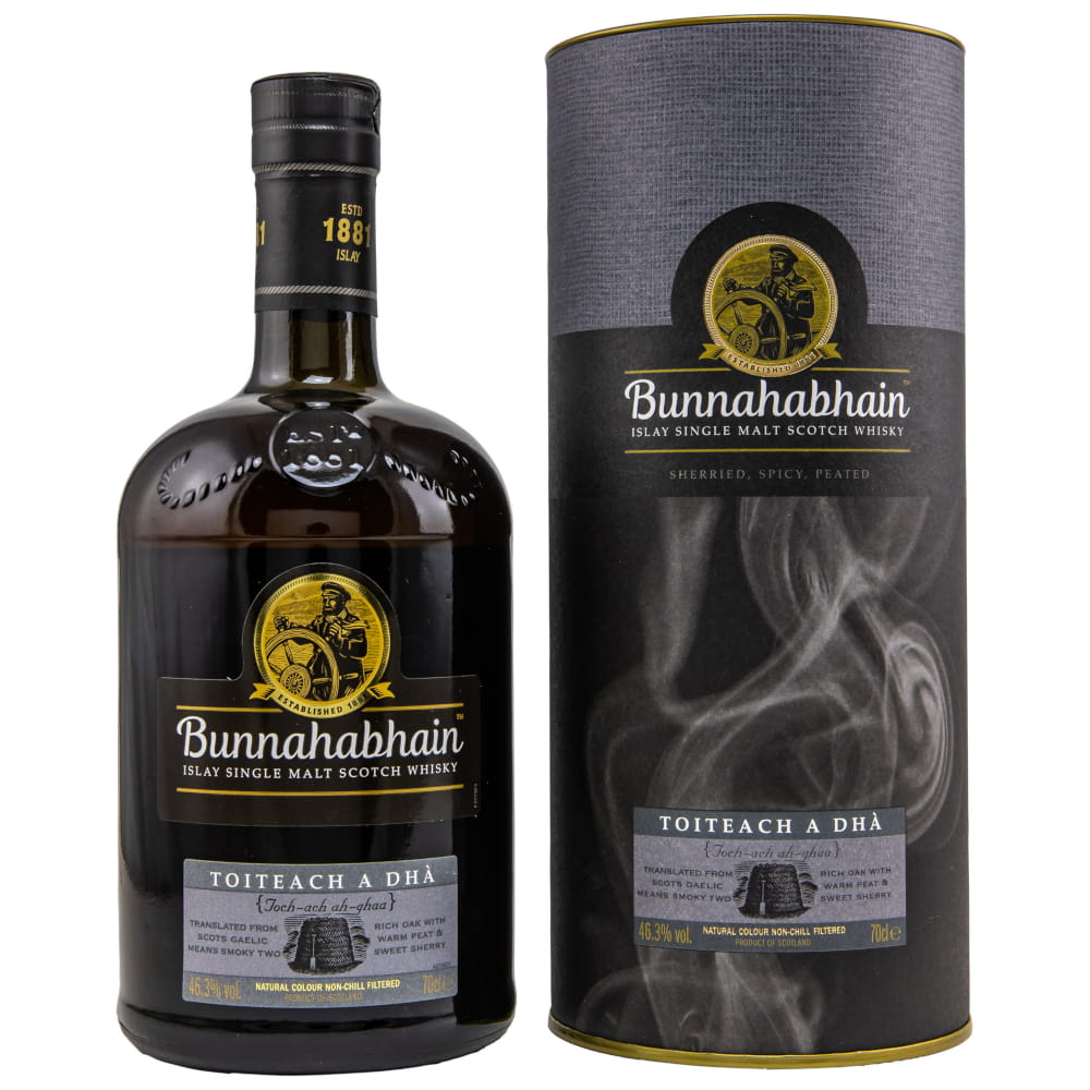 Bunnahabhain Toiteach a Dhà 46,3% vol. 0,7 l von Bunnahabhain