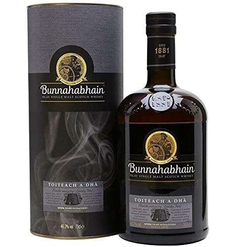 ISLAY SINGLE MALT SCOTCH WHISKY TOITEACH A DHA' 70 CL IN ASTUCCIO von Bunnahabhain