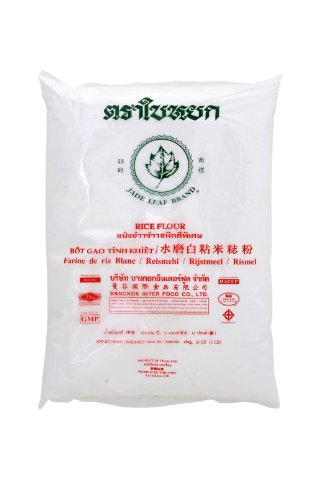 6er-Pack - JADE LEAF Brand Reismehl [ 6x 454g ] Rice Flour von Buosha