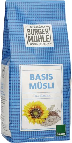 Basis Müsli, bioland 12 x 750 gr von Burgermühle