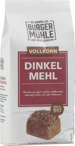 Burgermühle Bio Dinkelvollkornmehl (2 x 1 kg) von Burgermühle