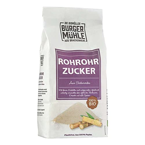 Burgermühle Rohrohrzucker, 1kg von Burgermühle