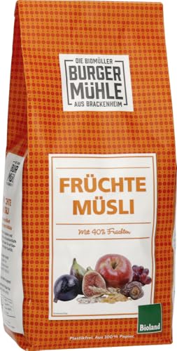 Früchte Müsli, bioland von Burgermühle