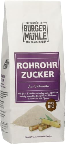 Roh-Rohrzucker 12 x 500 gr von Burgermühle