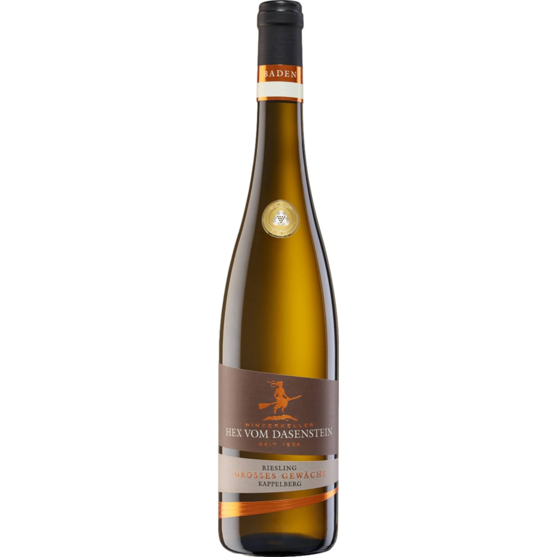 Kappelberg Riesling GG, Trocken, Baden, Baden, 2023, Weißwein von Burgunderplatz 1, 77876 Oberkirch