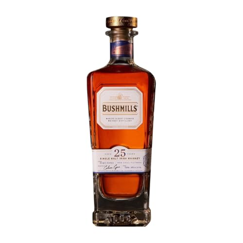 Whiskey Single Malt Bushmills 25 Jahre 70 cl Sin Alcohol von Bushmills Distillery