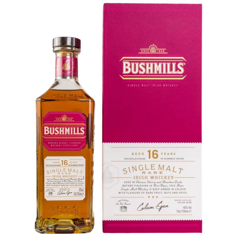 Bushmills 16 Jahre 0,7 l - Irish Single Malt von Bushmills