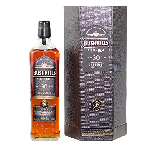 Bushmills 30 Jahre New American Oak Cask Causeway Collection 0,7 Liter 41,8 % Vol. von Bushmills