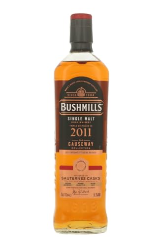 Bushmills THE CAUSEWAY COLLECTION Single Malt Irish Whisky Sauternes Casks 2011 56,3% Vol. 0,7l in Geschenkbox von Bushmills