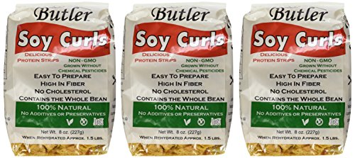 Butler Soy Curls, 8 oz. Bags (Pack of 3) von Butler Foods