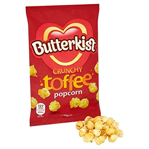 Butterkist Crunchy Toffee Karamell-Popcorn - 85g - Einzelpackung von Butterkist