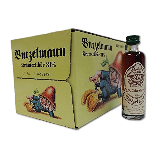 Kräuterlikör Butzelmann 31% 24 x 0,04 Liter von Butzelmann