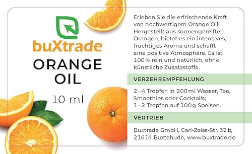 Kaltgepresste Öle | Zitrone | Grapefruite | Orange | Backen | Kochen | Aroma (10 ml, Red Grapefruit) von Buxtrade