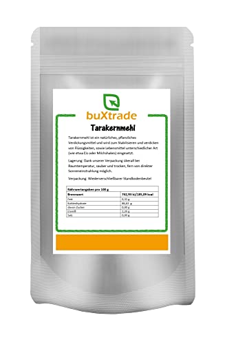 Tarakernmehl | Verdickungsmittel | Vegan | Vegetarisch | Superfood | Buxtrade | Verschiedene Größen (25kg) von Buxtrade