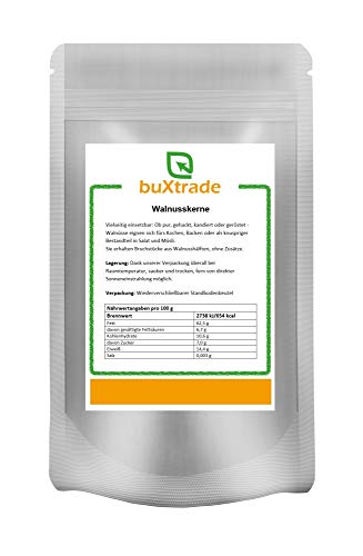 Walnusskerne | Walnüsse | Bruch | Natur | Nüsse | Walnuts | Buxtrade | Versch. Mengen (2x 500 g) von Buxtrade