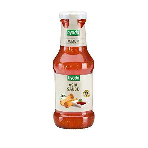 Bio Asia-Sauce 250 ml - Byodo, Vegan, Glutenfrei, Ideal für Wok und Sushi, Authentischer Asiatischer Geschmack, Biologische Zutaten, für Dip & Marinade von Byodo