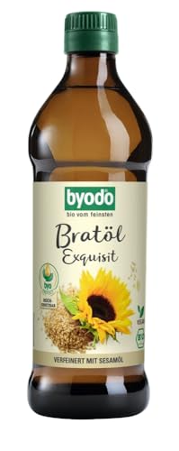 Byodo Bio Bratöl exquisit - mit fein nussiger Sesamnote (6 x 0,50 l) von Byodo