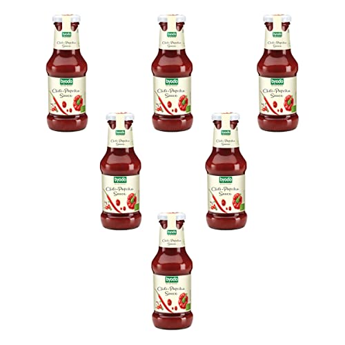 Byodo Bio Chili-Paprika Sauce (6 x 250 ml) von Byodo